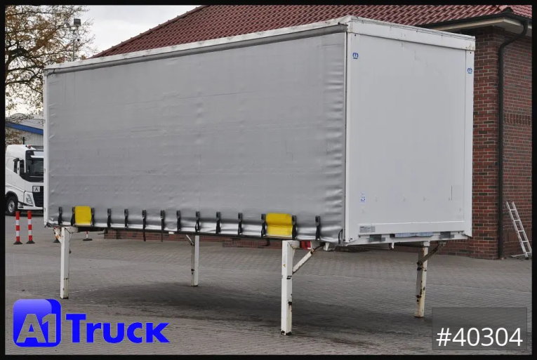 Krone - Schiebeplane - Wechselbrücken - Wechselbrücke 7,45, Code XL, guter Zustand