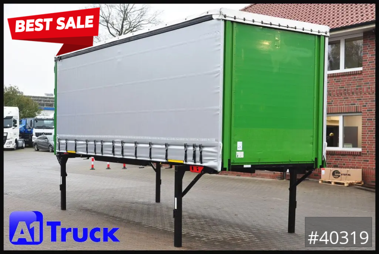 Koegel - Schiebeplane - Wechselbrücken -  7.45  BDF Wechselbrücke, neue Plane, Bordwand