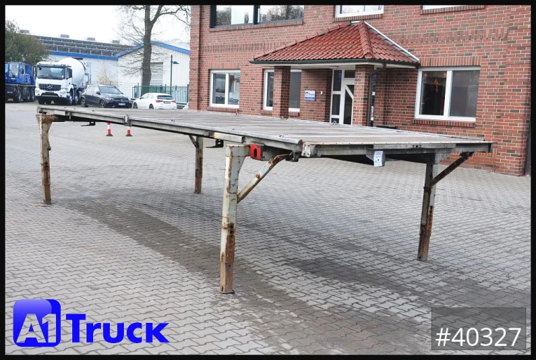 Wecon - Pritsche offen - Wechselbrücken - WPR 745, verzinkt, Plattform, Plateau, 