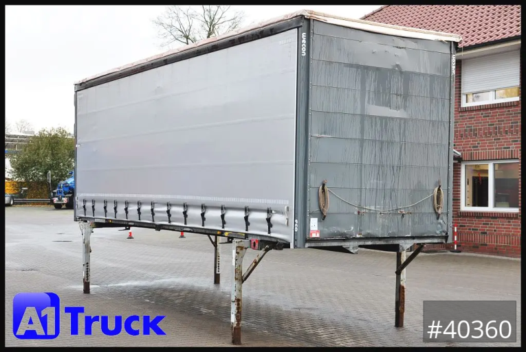 Wecon - Schiebeplane - Wechselbrücken - WPR 782 SG, CODE XL, verzinkt, 