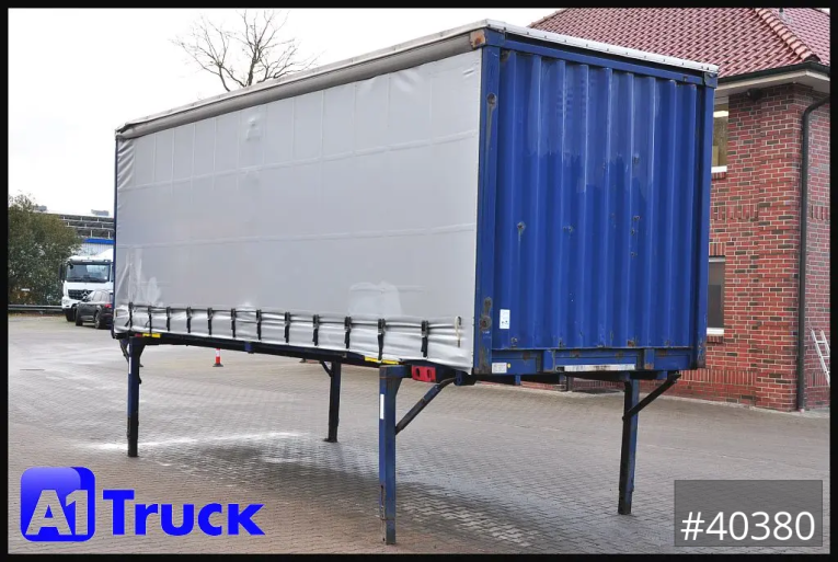 Krone - Schiebeplane - Wechselbrücken -  7.45  BDF Wechselbrücke, Schiebeplane