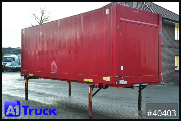 Krone - Koffer glatt - Wechselbrücken - BDF 7,82 Wechselbrücke, 2680mm Innenhöhe.