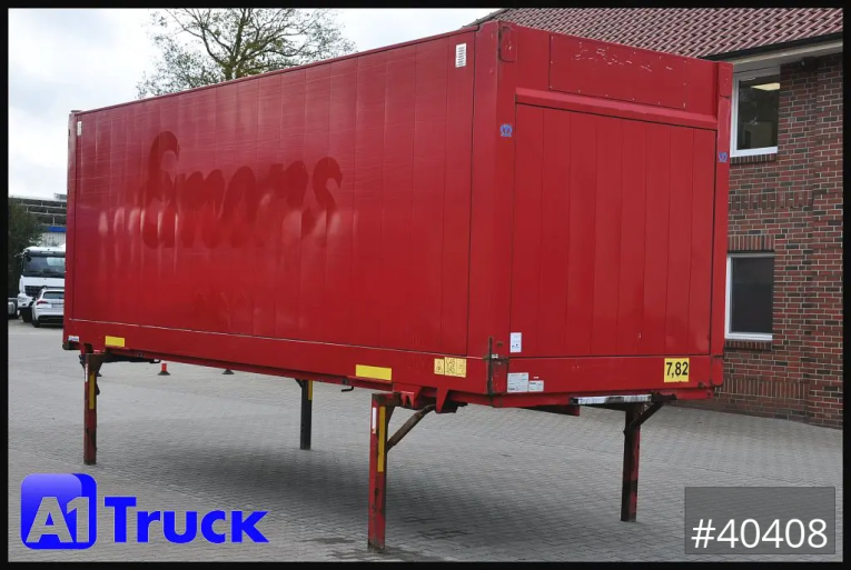 Krone - Koffer glatt - Wechselbrücken - BDF 7,82 Wechselbrücke, 2680mm Innenhöhe.