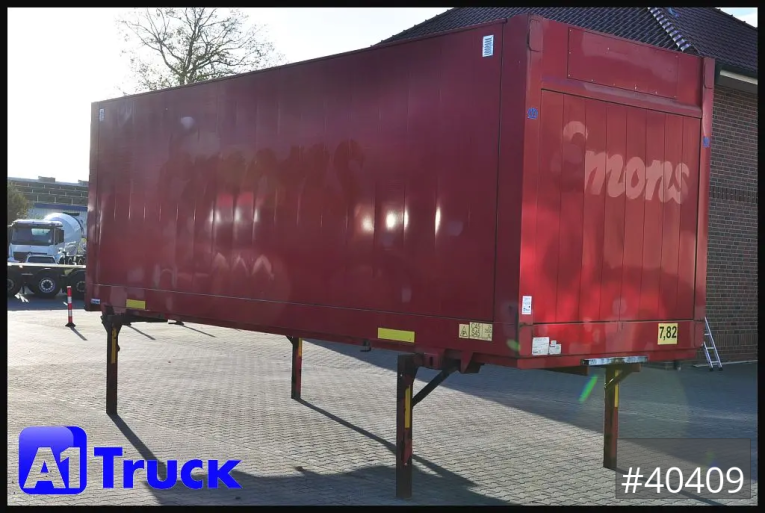 Krone - Koffer glatt - Wechselbrücken - BDF 7,82 Wechselbrücke, 2680mm Innenhöhe.