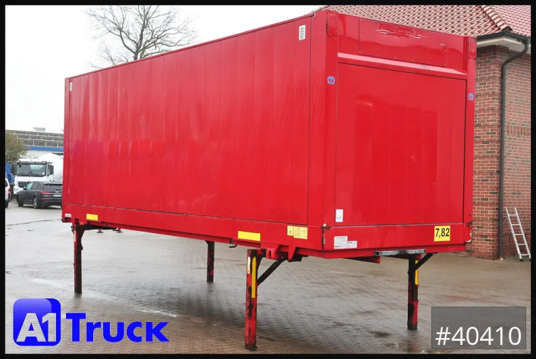 Krone - Koffer glatt - Wechselbrücken - BDF 7,82 Wechselbrücke, 2680mm Innenhöhe.