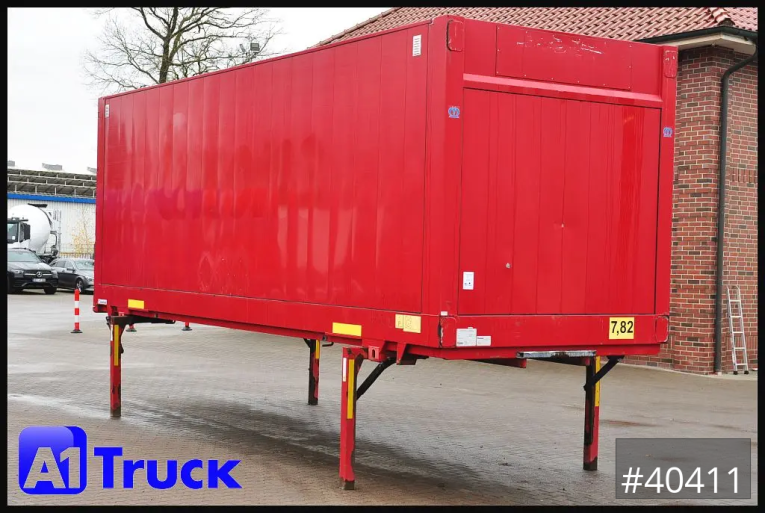 Krone - Koffer glatt - Wechselbrücken - BDF 7,82 Wechselbrücke, 2680mm Innenhöhe.