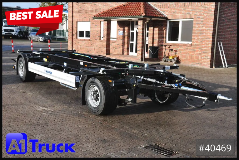 Krone - BDF-Anhänger - Anhänger - AZW 18, MAXI für 1120mm + 1320mm, SOFORT NEU