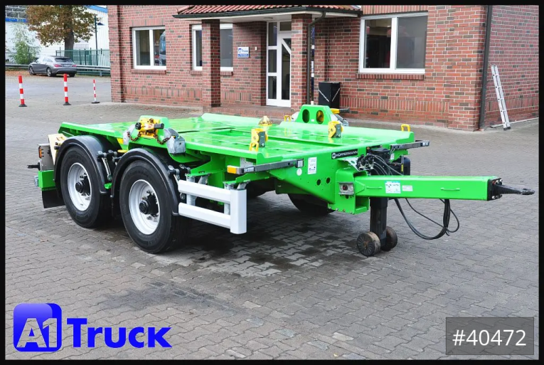Hueffermann - Absetzanhänger - Anhänger - HTM 14.35, Ansetzanhänger, City, Safetyfix TÜV 08/2027
