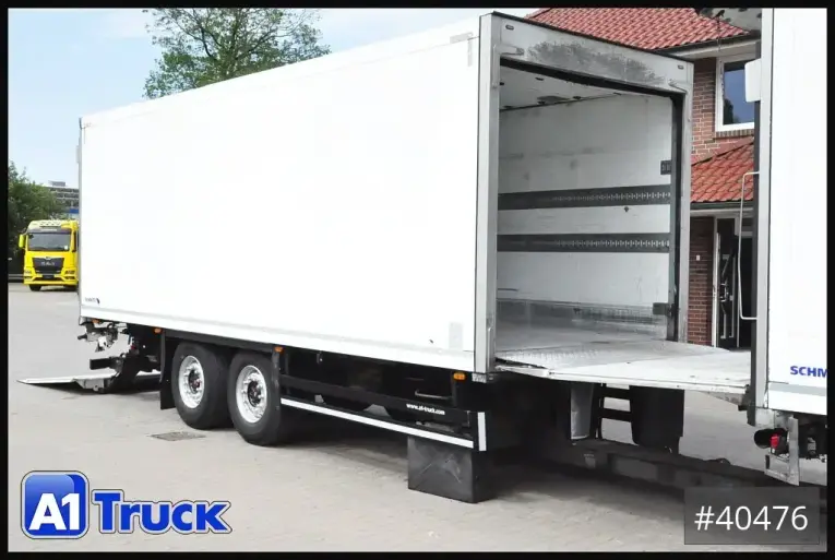 Schmitz - Kühlkoffer - LKW > 7.5 - SCB-C2, Mitsubishi, LBW, durchladbar, 