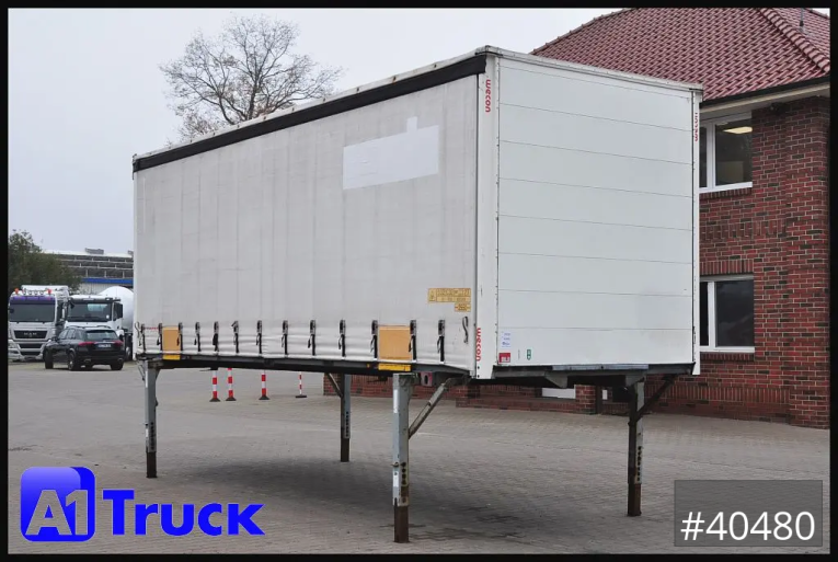 Wecon - Schiebeplane - Wechselbrücken - WPR 745, verzinkt, 2520  innen, Code XL