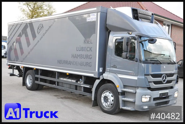 Mercedes-Benz - Kühlkoffer - LKW > 7.5 - 1824 LL Carrier 950 Mt, 3 Kammern, Automatik