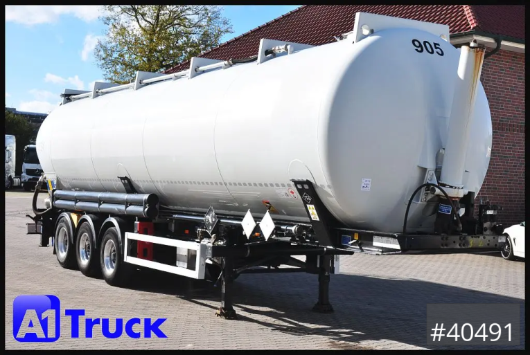 Feldbinder - Silo - Auflieger - KIP 60/7300/A/2, Kippsilo 60.3  ADR, 60m³,