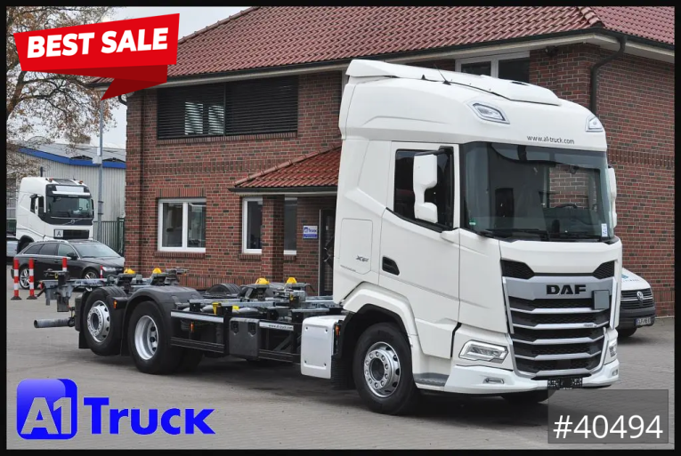 DAF - BDF-Fahrzeug - LKW > 7.5 - DAF  XG  480 FAN Lenkachse Intarder Multiwechsler,  