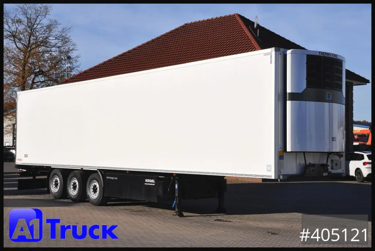 Koegel - Tiefkühl - Auflieger - ThermoKing A400, Doppelstock, Blumenbreit