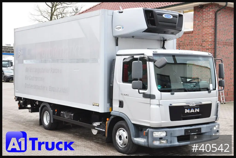 MAN - Kühlkoffer - LKW > 7.5 - 12.250 TGL 4x2 BL,  Navi, LBW, Automatik