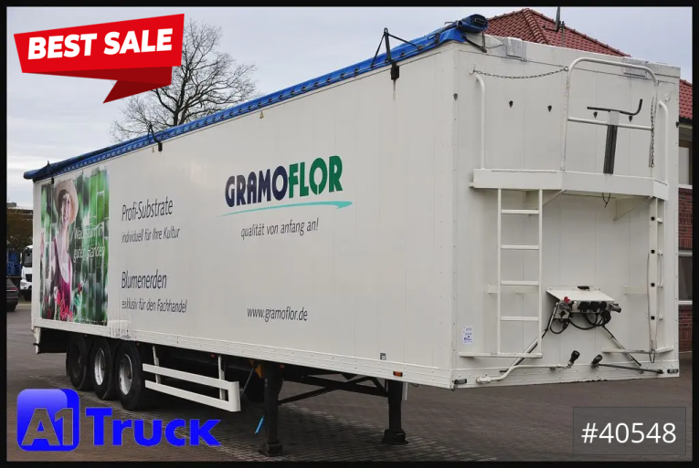Reisch - Walkingfloor - Auflieger - RSBS 35/24LK, ca. 90m³ BPW Lift