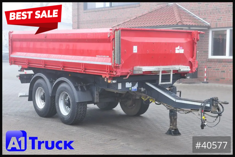 Schwarzmueller - Dreiseitenkipper - Anhänger - 3 Seitenkipper-Tandem, 11m³, M-Serie