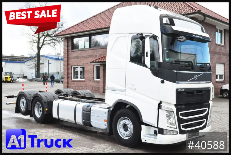 Volvo - BDF-Fahrzeug - LKW > 7.5 - FH 460 XL, Chassi Standklima, Lenkachse, 