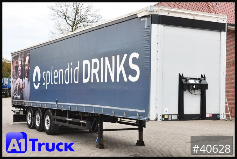 Schwarzmueller - Tautliner - Auflieger - Speed Curtain, Getränke, Alu, Liftachse, VDI 2700