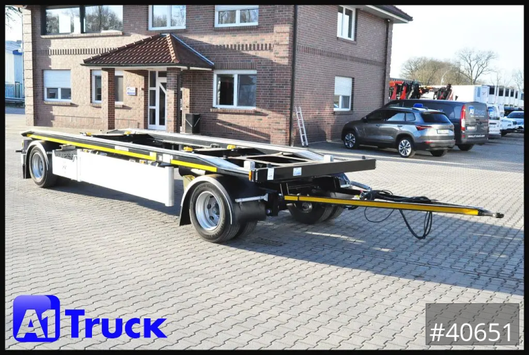 Hueffermann - Abrollanhänger - Anhänger - HAR 20.70 BPW 70% Reifen, 