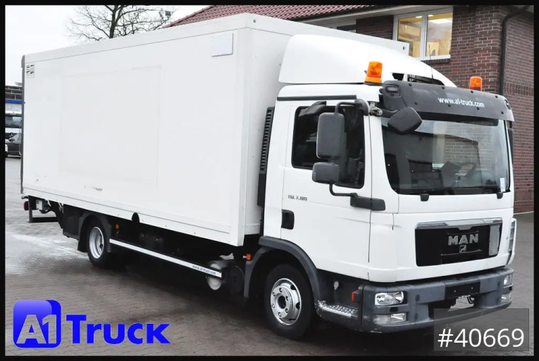 MAN - Koffer - LKW < 7.5 - TGL 7.180 BL 4x2 LBW 1.5t. Automatik 