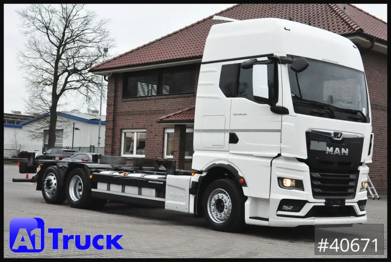 MAN - BDF-Fahrzeug - LKW > 7.5 - TGX, 26,510,  Multiwechsler 2x AHK,  Intarder, 