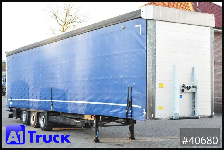 Schmitz - Tautliner - Megatrailer - SCB  24, Mega, Speed Curtain, VDI 2700, deutsche Zulassung