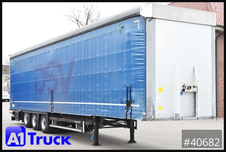 Schmitz - Tautliner - Megatrailer - SCB  24, Mega, Speed Curtain, VDI 2700, deutsche Zulassung