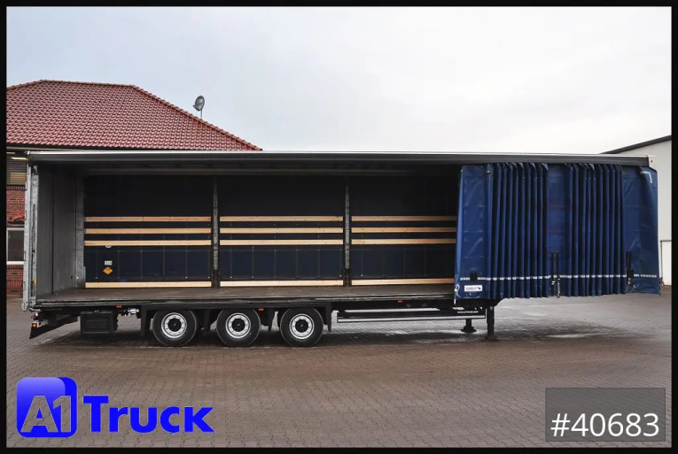 Schmitz - Tautliner - Megatrailer - SCB  24, Mega, Speed Curtain, VDI 2700, TÜV 10/2026