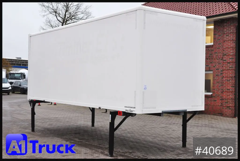 Spier - Koffer glatt - Wechselbrücken - WB Koffer, 7,45, guter Zustand, verzinkt, Rolltor