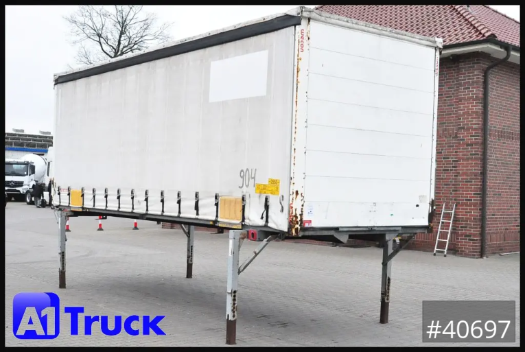 Wecon - Schiebeplane - Wechselbrücken - WPR 745, verzinkt, 2520  innen, Code XL