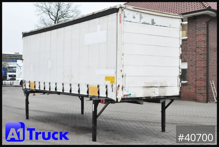 Wecon - Schiebeplane - Wechselbrücken - WPR 745, verzinkt, 2520  innen, Code XL