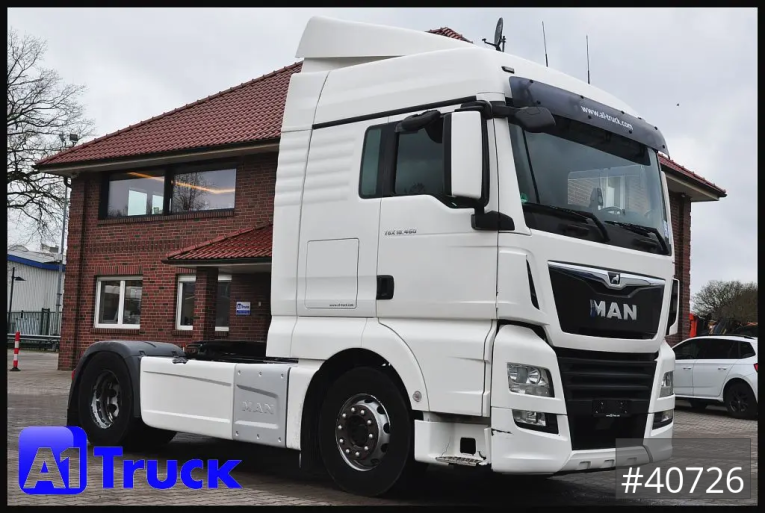 MAN - Standard Sattelzugmaschine - Sattelzug - TGX 18,460, BLS, Intarder 2 Tanks, 