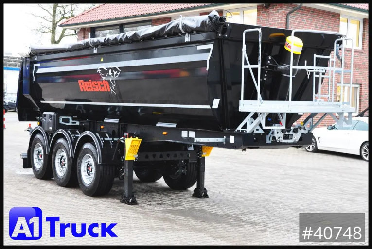 Reisch - Kipper - Auflieger - Steelpipe-R 24m³ NEU Stahl Lift SAF Hardox