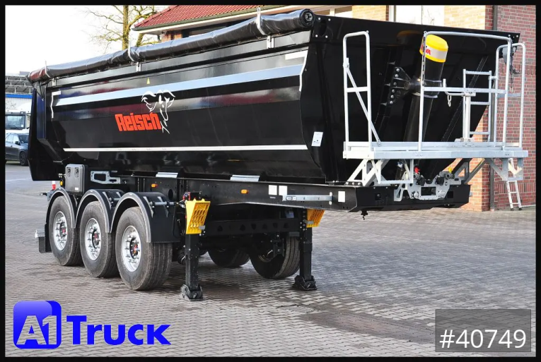 Reisch - Kipper - Auflieger - Steelpipe-R 24m³ NEU Stahl Lift SAF Hardox