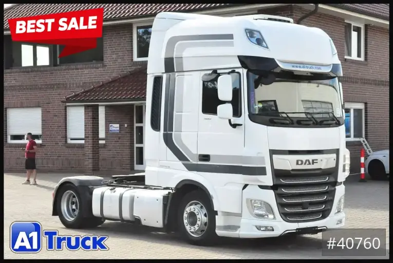 DAF - Volumen - Sattelzugmaschine - Sattelzug - XF 480 SSC, Volumen, Intarder, Standklima, 
