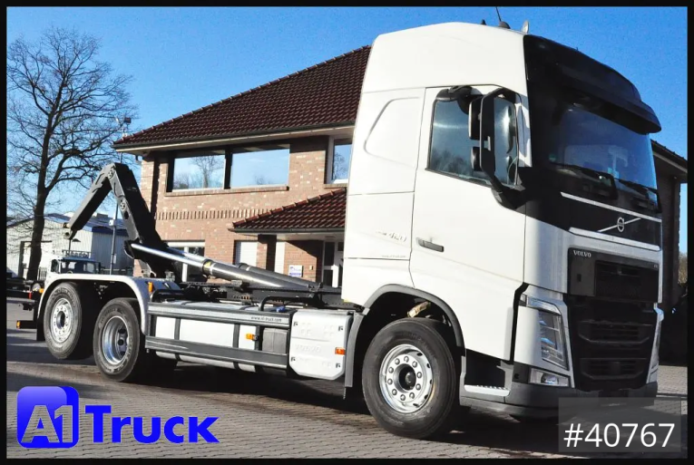 Volvo - Abrollkipper - LKW > 7.5 - FH 420 XL, Meiller RK 21.65 Funk  