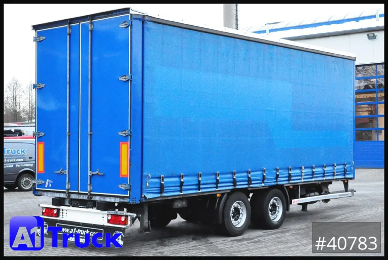 Wecon - Pritsche und Plane - Anhänger - Jumbo, verzinkt, Liftachse, Hubdach,   6 x vorhanden