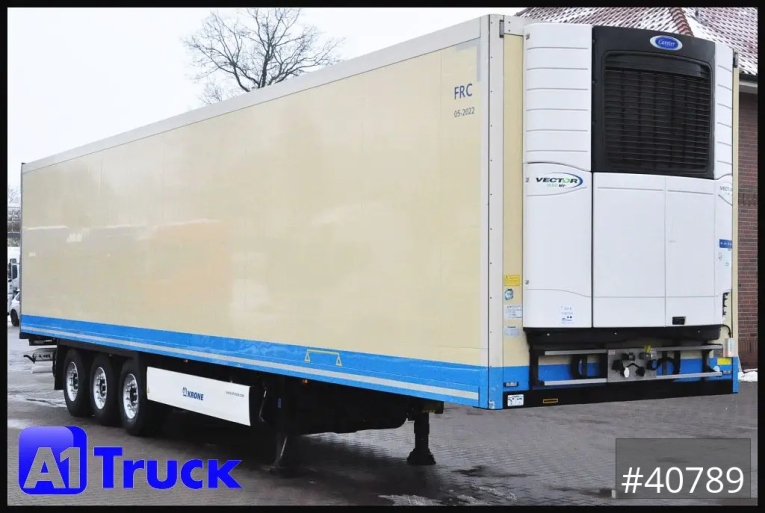 Krone - Kühlkoffer - Auflieger - SDR 27 Carrier 1950 MT, Liftachse,  Multi Temp.