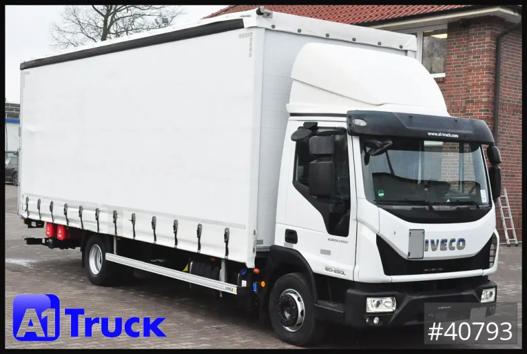 Iveco - Pritsche und Plane - LKW > 7.5 - 120E250 BL Automatik LBW Junge Aufbau