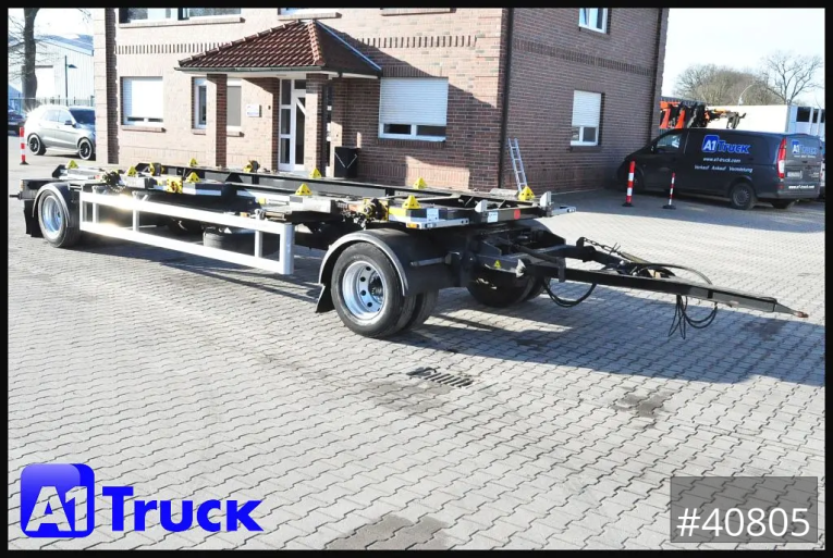 Hueffermann - Absetzanhänger - Anhänger - HMA 18.76 L , Absetzer,  Safety-Fix Frontbeladung, 