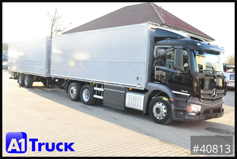Mercedes-Benz - Koffer - LKW > 7.5 - Antos, 2546, Getränke, LBW, Lift-Lenkachse 