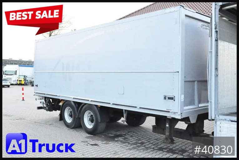 Krone - Getränke - Anhänger - ZZ 18, Schwenkwand, LBW Bär 2500kg, ALU