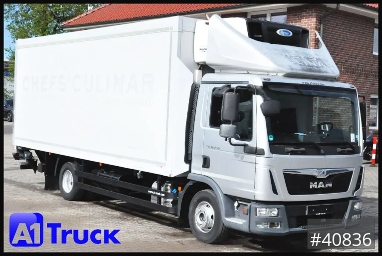 MAN - Kühlkoffer - LKW > 7.5 - 12.250 TGL 4x2 BL,  LBW, 3 KA Automatik