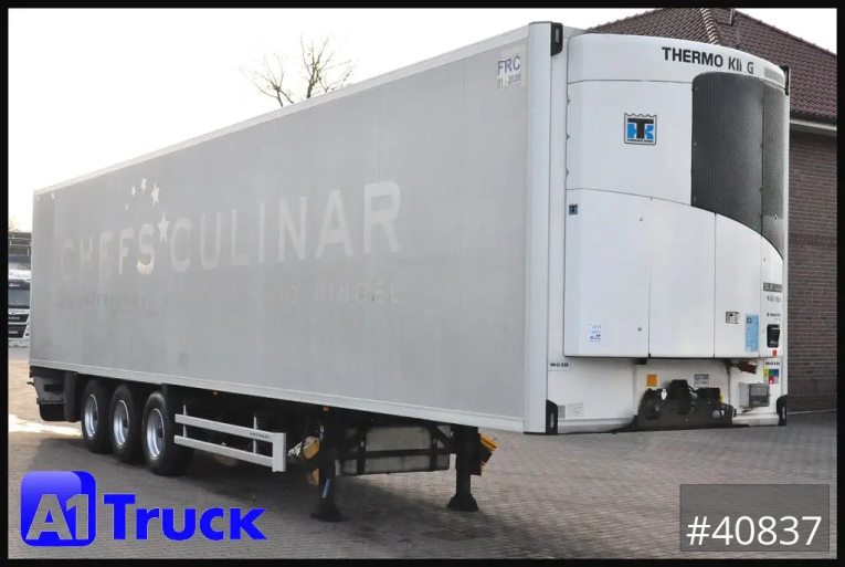 Lambert - Kühlkoffer - Auflieger - LVFS3, Thermo King, Bitemp., Liftachse, 