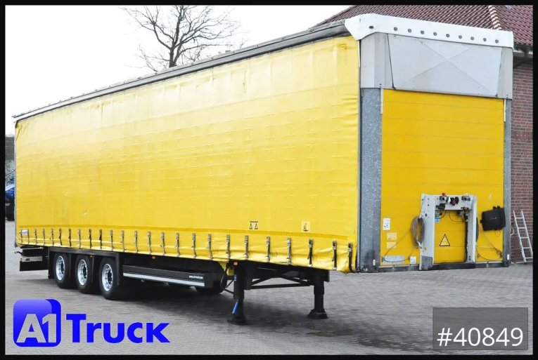 Schmitz - Tautliner - Megatrailer - SCB  24, Mega, Varios, verzinkt, TÜV 04/2027