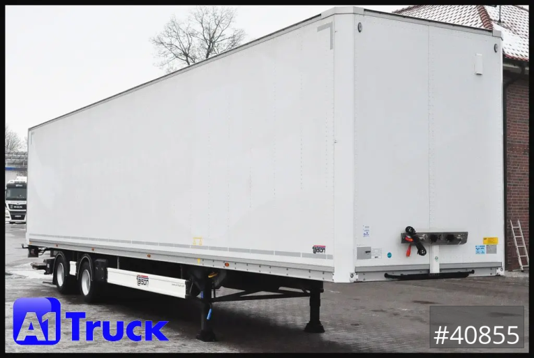 Talson - Koffer - Auflieger - F 1520, Möbelkoffer, Lenkachse, Tridec, LBW, verzinkt