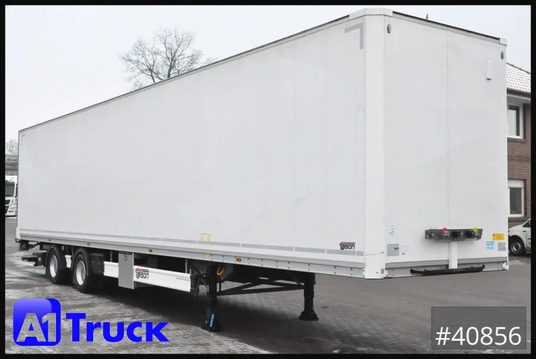 Talson - Koffer - Auflieger - F 1520, Möbelkoffer, Lenkachse, Tridec, LBW, verzinkt