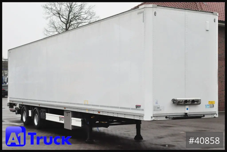 Talson - Koffer - Auflieger - F 1520, Möbelkoffer, Lenkachse, Tridec, LBW, verzinkt