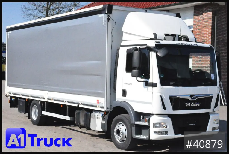 MAN - Pritsche und Plane - LKW > 7.5 - MAN TGM 15.290 BL neue Plane 